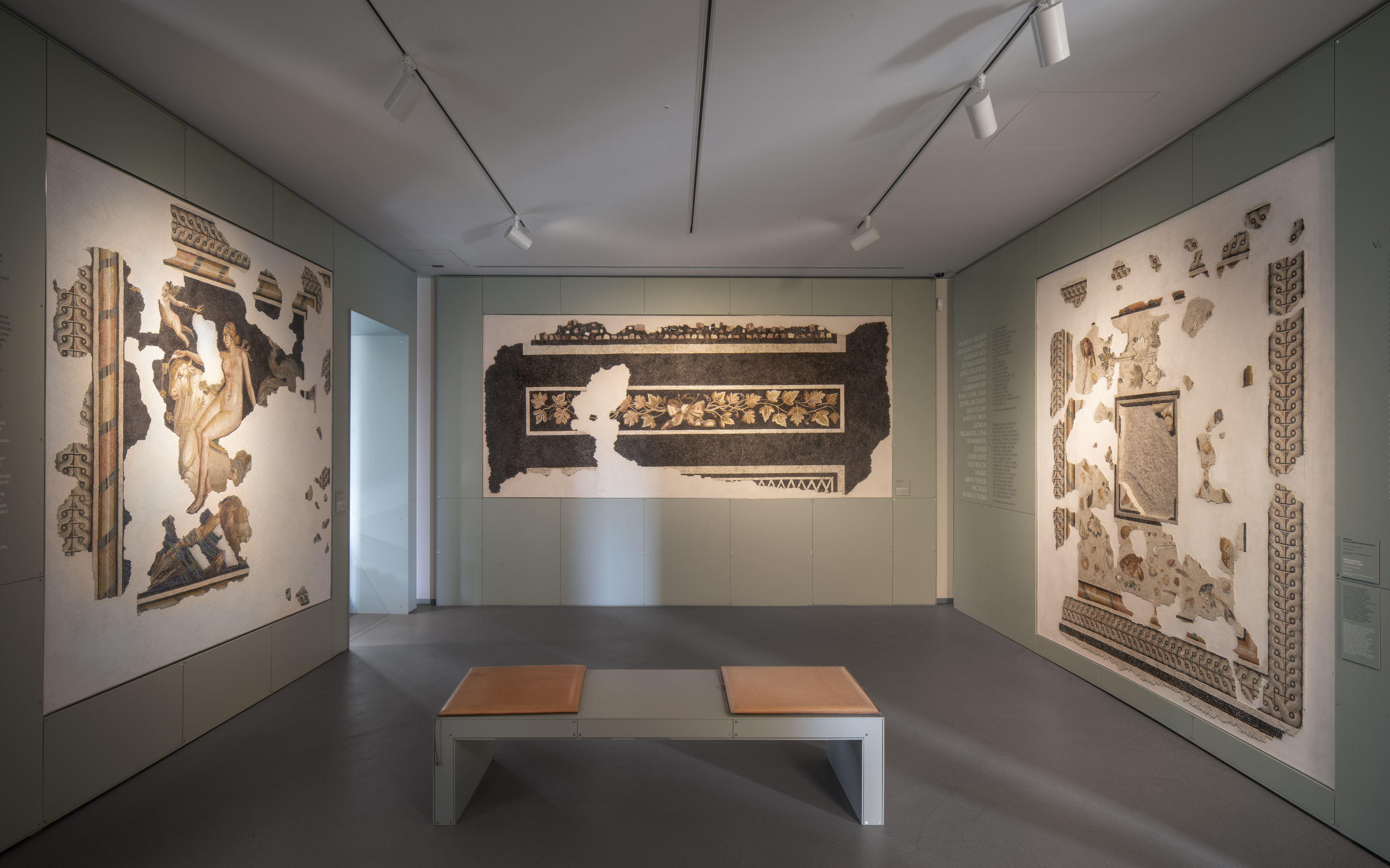 Sala dei mosaici (foto di Alessandra Chemollo).